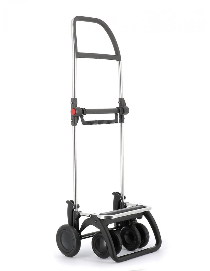 Klappbarer Einkaufstrolley Rolser Big Polar 4 Räder (2 drehbare) - Schwarz 4 Räder 2 davon drehbar Z