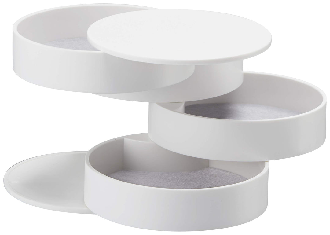 Accessory tray 4 tiers - Tower - white Weiss, Weiss