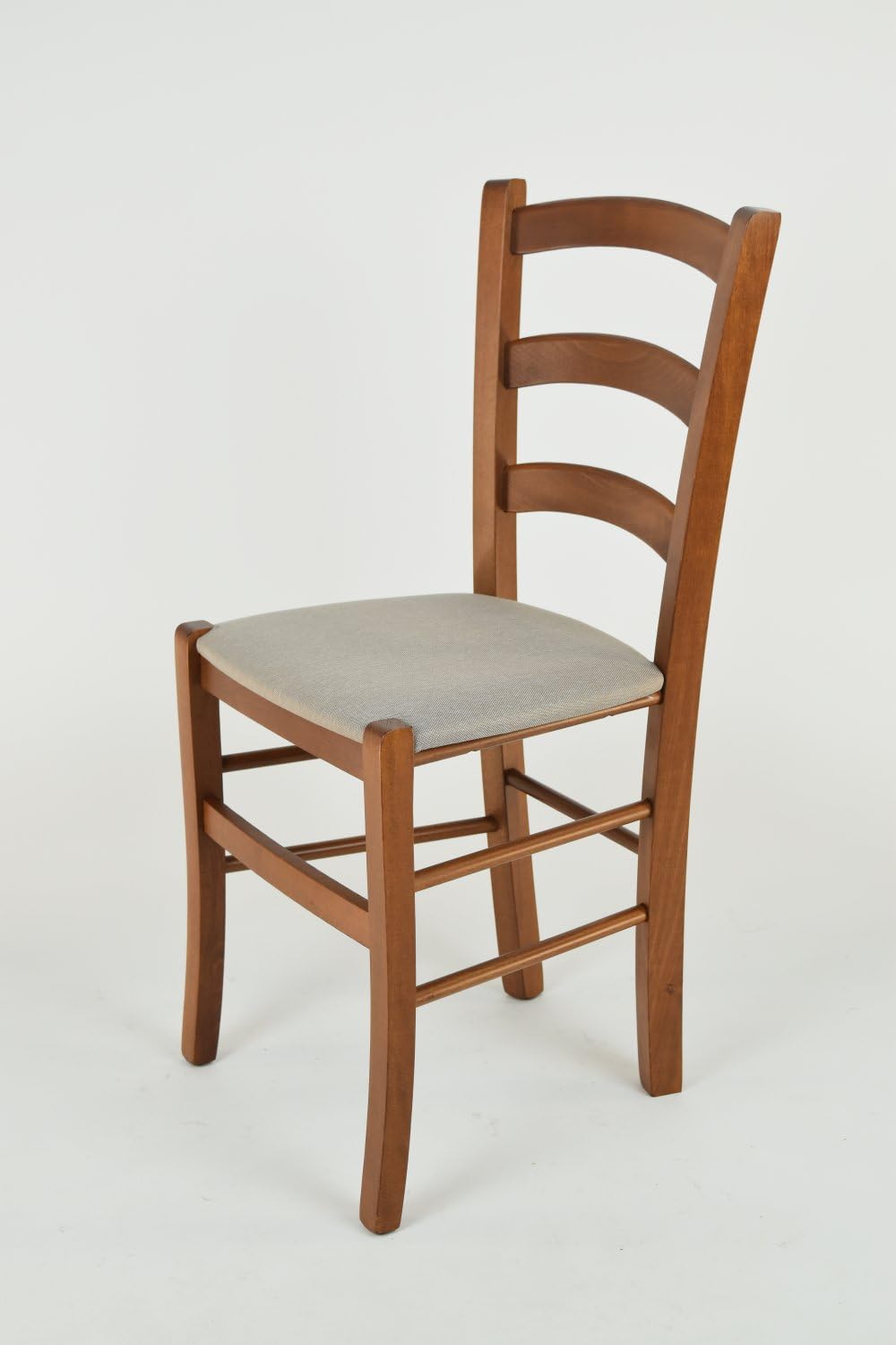 t m c s Tommychairs - Stuhl Venice für Küche und Esszimmer, Struktur aus lackiertem Buchenholz Farbt