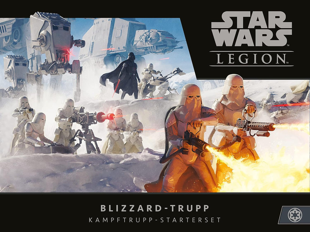 Asmodee | Atomic Mass Games | Star Wars: Legion – Blizzard-Trupp | Kampftrupp-Starterset | Tabletop