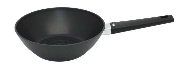 ELO Smart Wave Wokpfanne 24 cm, geschmiedetes Aluminium, hochwertige Antihaft Pfanne PFAS-frei mit E