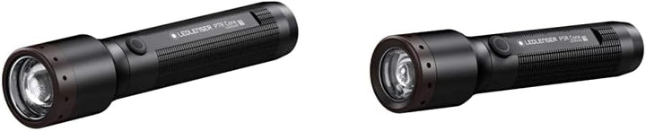 Ledlenser Kopflampe, Schwarz & 502178 P5R Core, Taschenlampe LED, 500 Lumen, Leuchtweite 250 Meter,
