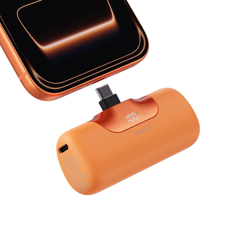 iWALK Powerbank 5500mAh Mini USB C Power Bank 22.5W Fast Charging Powerbank Klein Leicht Kompakte Ex