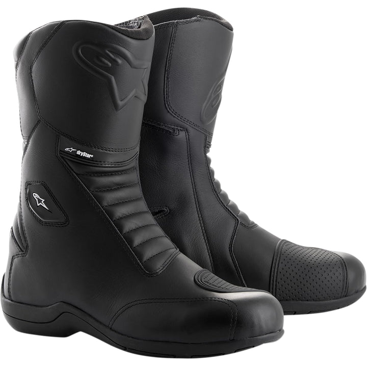 Alpinestars 1 Herren Motorradstiefel 43 EU Schwarz, 43 EU Schwarz