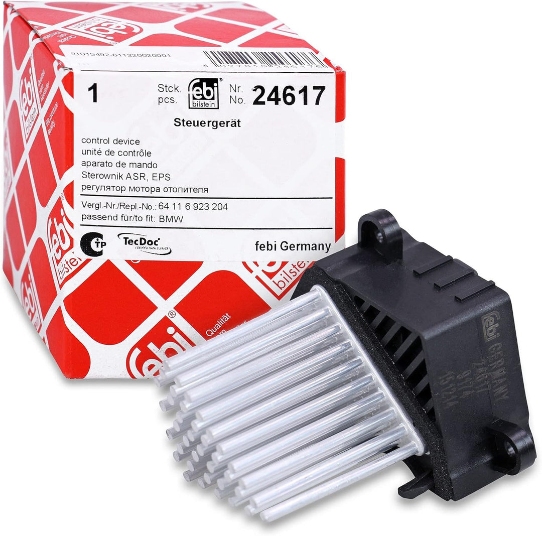 febi bilstein 24617 Steuergerät für Klimaanlage , 1 Stück Single, Single