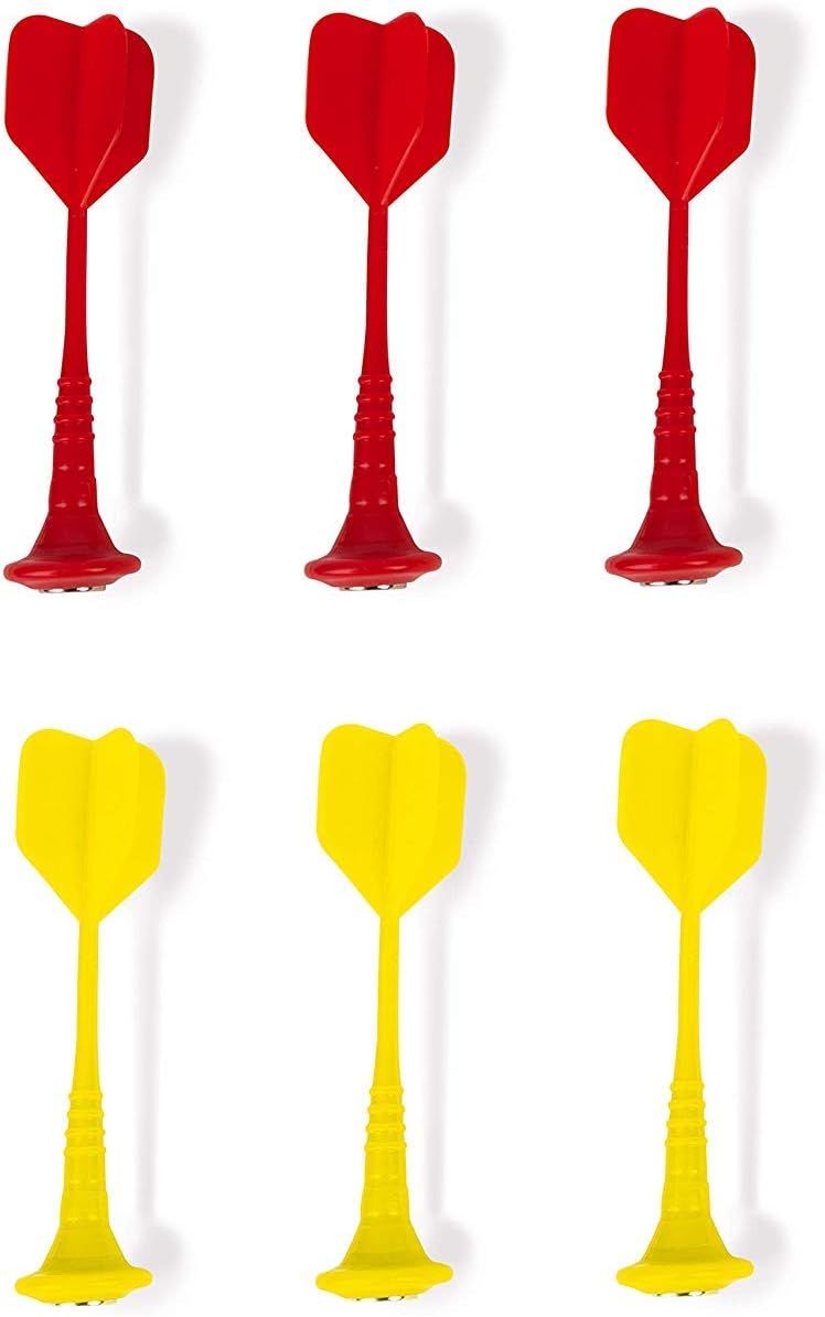 Janod - Magnetisches Dartspiel mit Zirkus-Motiv, doppelseitig, Geschicklichkeitsspiel, zum Erlernen