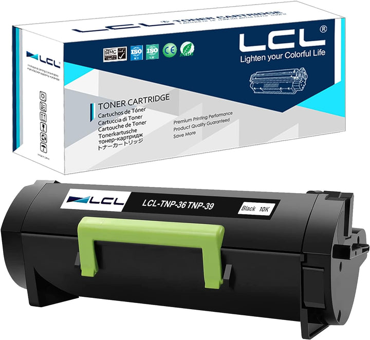 LCL Kompatibel Tonerkartusche TNP36 TNP-36 A63V00H 10000Seiten als Ersatz für Konica Minolta Bizhub