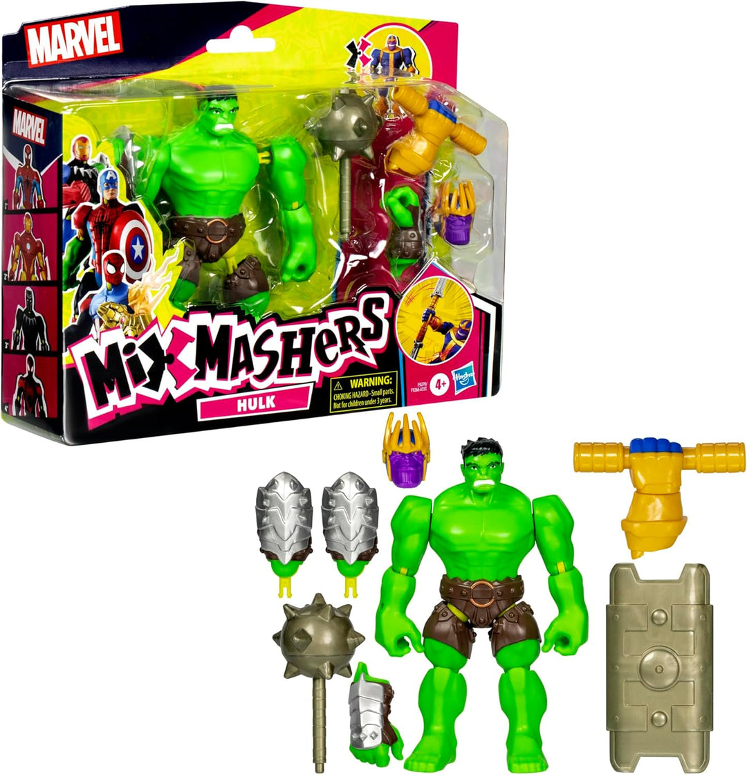 MixMashers Marvel Hulk individualisierbare Avengers Deluxe Mix-and-Match Action-Figur & Accessoires,