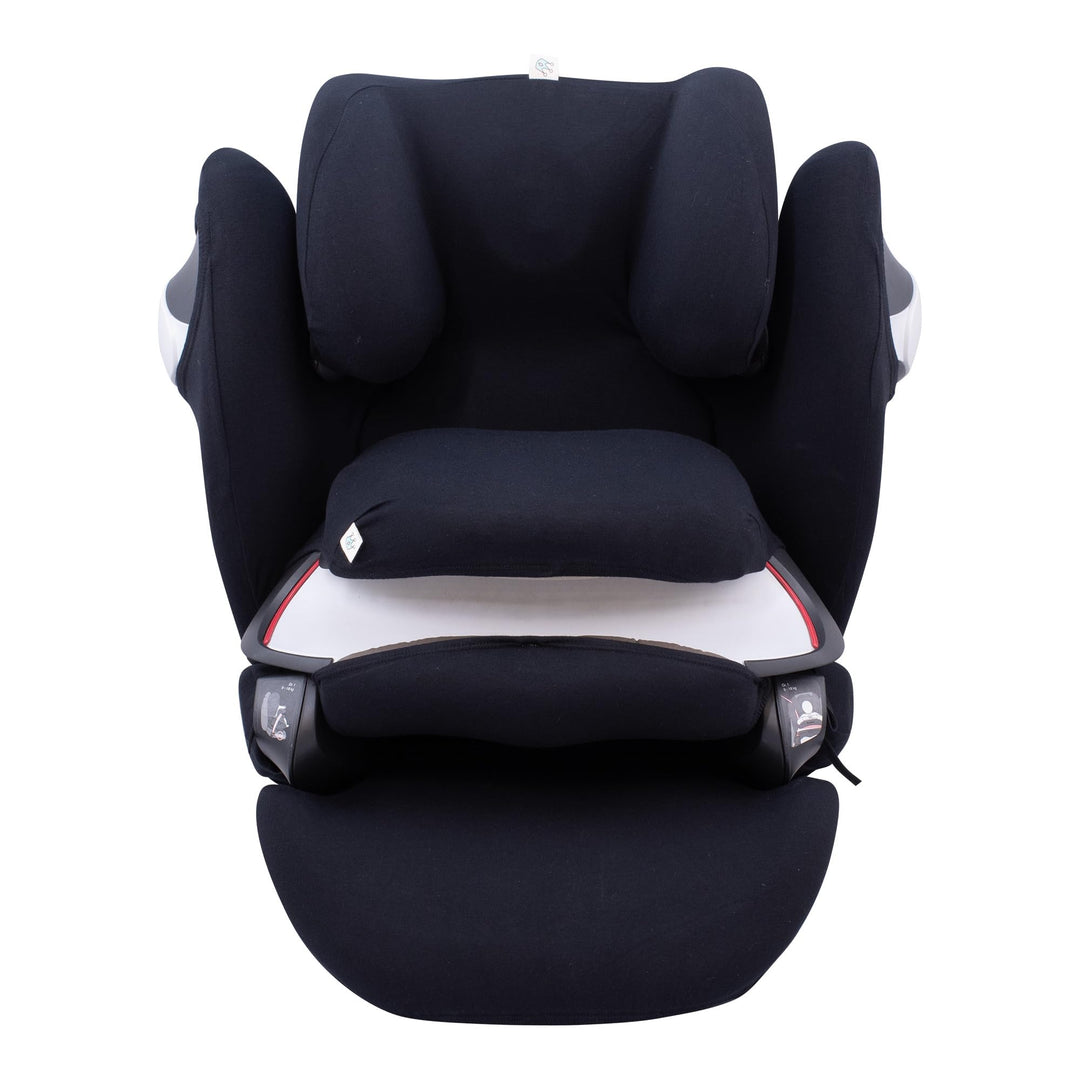 JYOKO Kids Bezug für Autositz kompatibel mit Cybex Pallas M (Black Series), Black Series