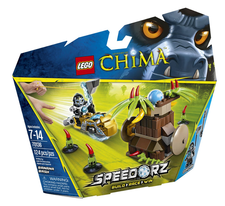 LEGO Chima 70136 Banana Bash by LEGO Chima TOY (English Manual)