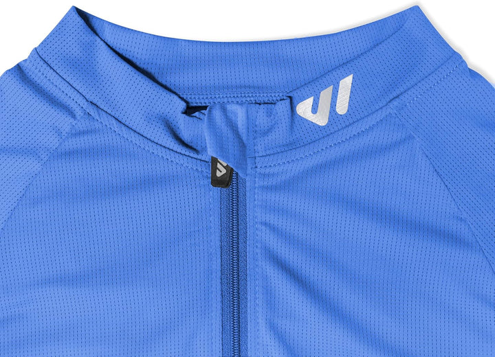 Lo.gas Radtrikot Herren Kurzarm, Rennrad Trikot Durchgehender Reissverschluss mit 3 Taschen XL Kurza