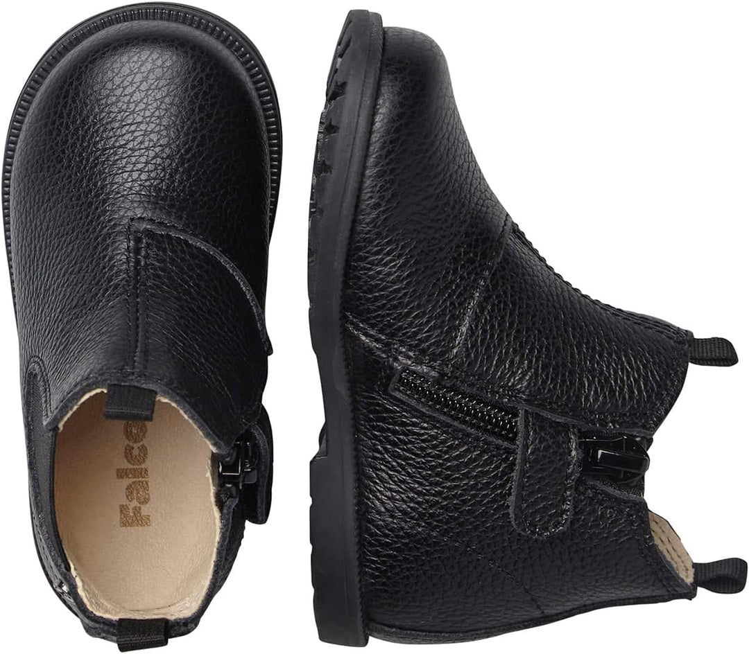Falcotto WINTER WOOD-Beatle Boot aus Leder 26 EU Schwarz, 26 EU Schwarz