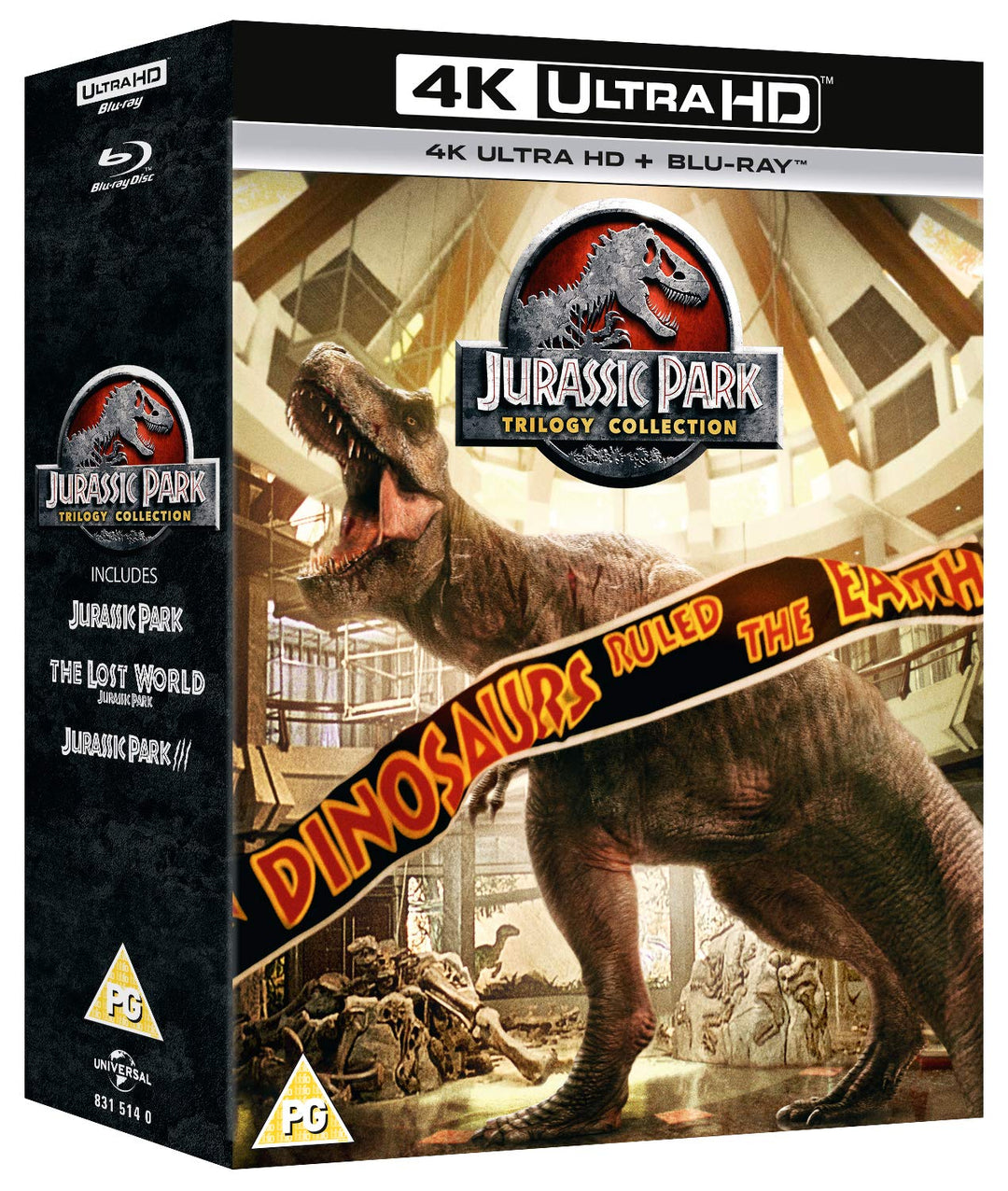 Blu-ray6 - Jurassic Park Trilogy - (4K Ultra-HD) (6 BLU-RAY), 4K