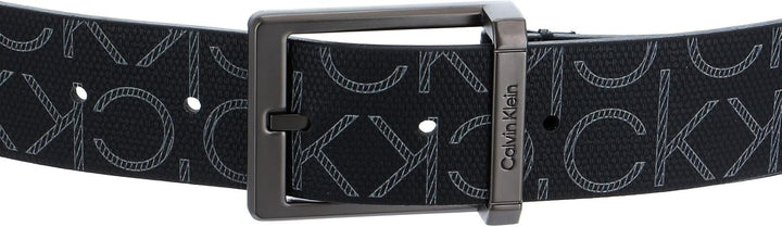 Calvin Klein Metal Loop Belt 35mm W80 CK Black