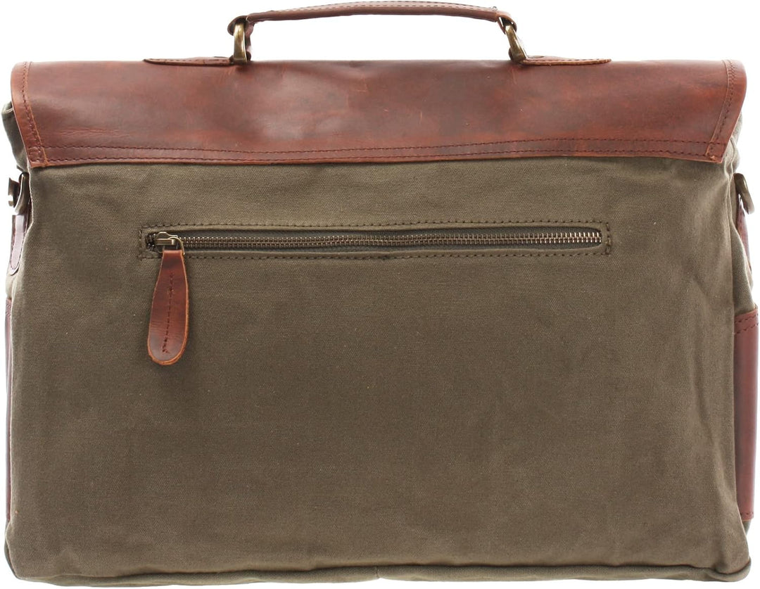 LECONI Collegetasche grosses Messenger Bag Tasche Arbeitstasche für Herren &amp; Damen DIN A4 Schultasch