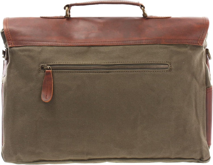 LECONI Collegetasche grosses Messenger Bag Tasche Arbeitstasche für Herren &amp; Damen DIN A4 Schultasch