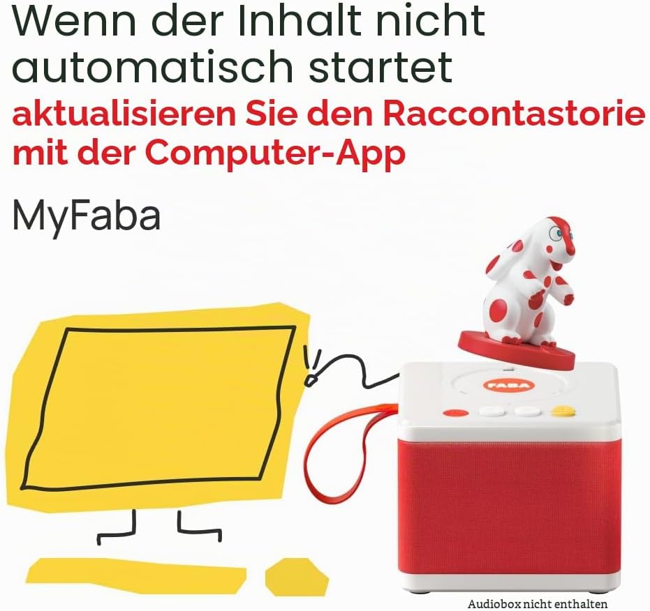 FABA Klangfigur - Kleine Geschichten von Pimpa - Geschichten und Klangmärchen für Jungen und Mädchen