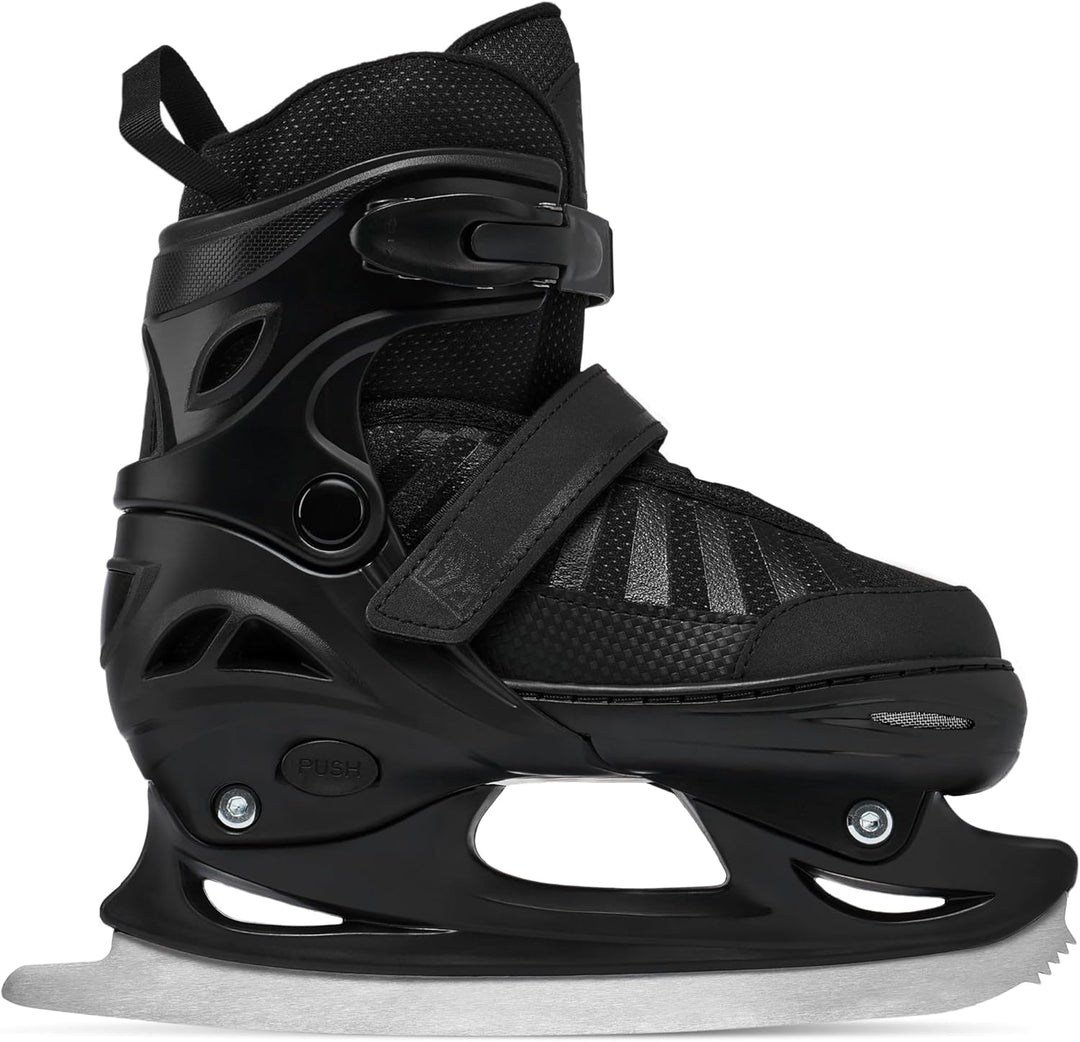 RAVEN Inline Skates Inliner für Kinder und Erwachsene OPTIONAL 2in1 mit Schlittschuhen verstellbar O