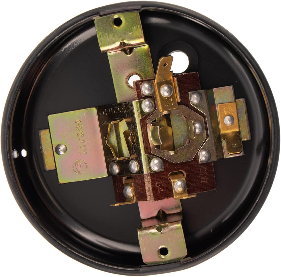Set - rundes Rücklicht vollständig (Metallgehäuse) - BSL (8522.11/1) ø100mm - Bremsschlussleuchte -