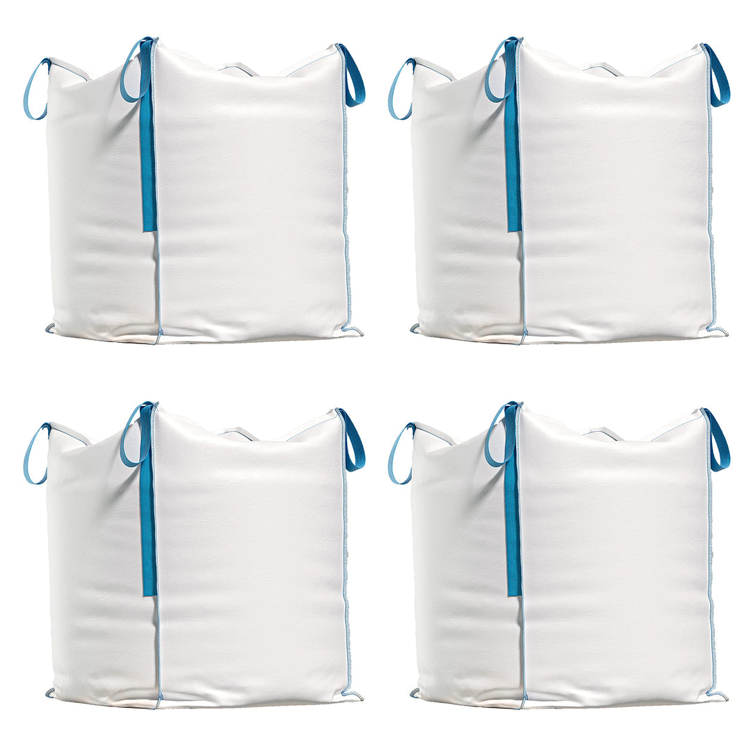TK THERMALKING Big Bag - Säcke für Bauschutt, Holz, Gartenabfall, Sand - Bauschuttsäcke 90x90x90 cm,