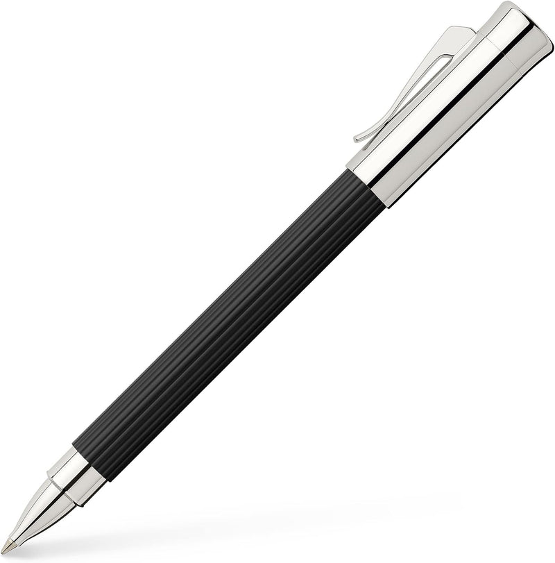 Graf von Faber-Castell 141570 - Tintenroller Tamitio Schwarz, mit schnell-trocknender Tinte, 1 Stück