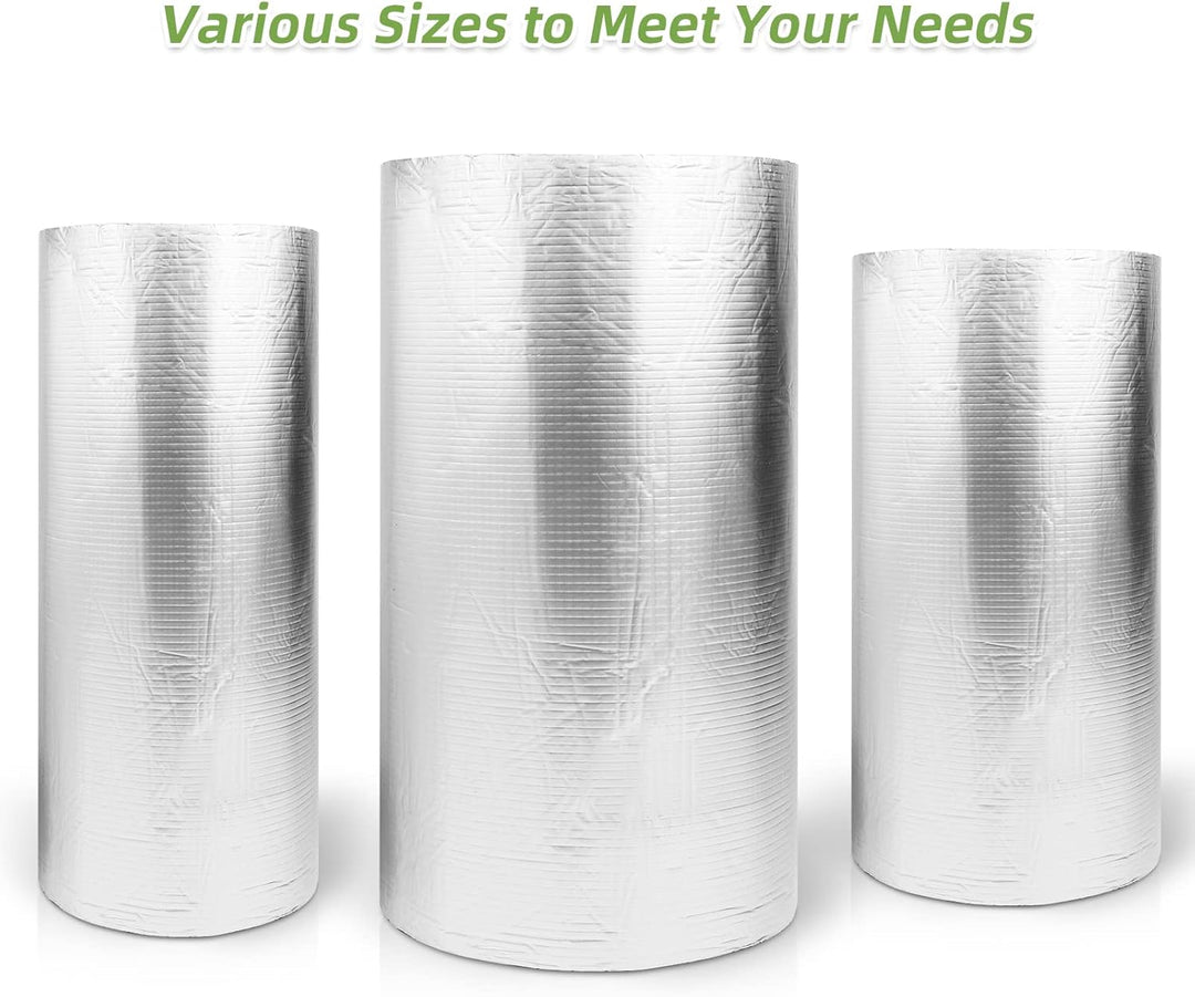 Dripex Aluminium selbstklebend Isolierfolie Dämmfolie Dachisolierung Isolierungsfolie Wärmehaltung (