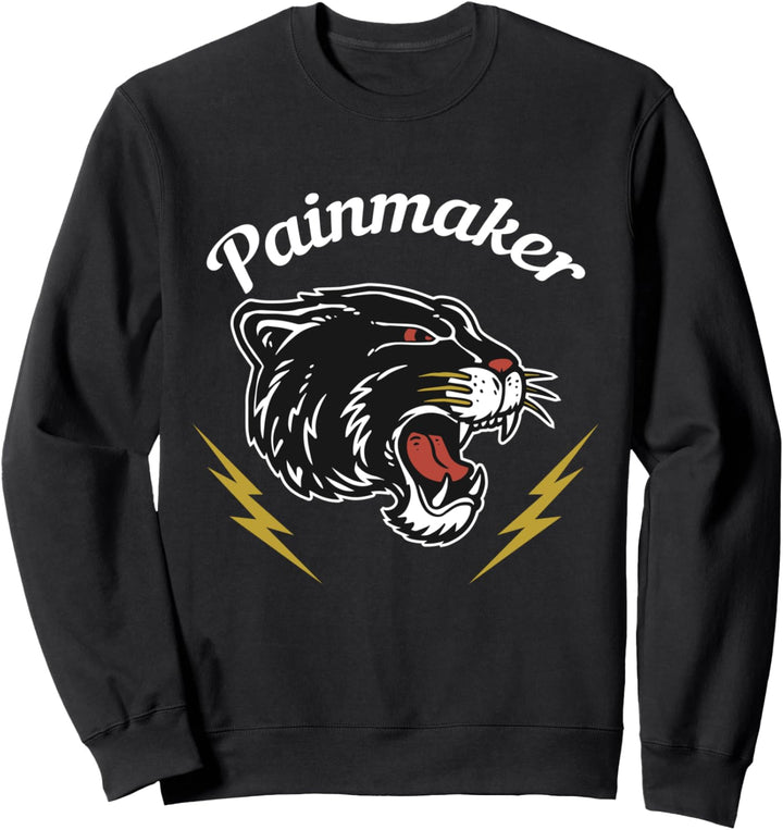 Wild Pain Maker Tiger Novelty Graphic Tees & Cool Designs Sweatshirt