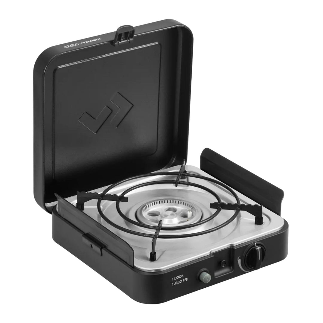 CADAC - 1 Cook Turbo FFD Stove - 50mBar - Grillen - Tragbare Grills - Kochfläche aus Edelstahl - Ink