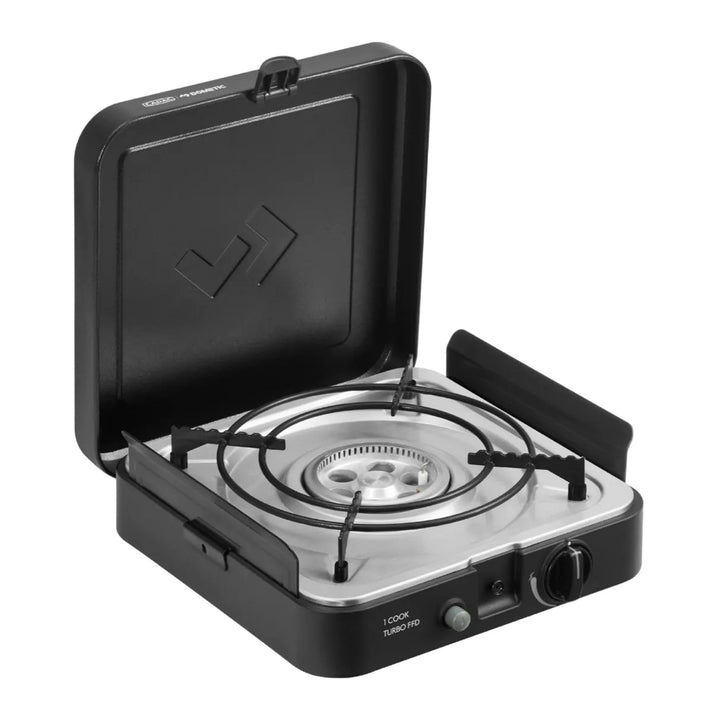 CADAC - 1 Cook Turbo FFD Stove - 50mBar - Grillen - Tragbare Grills - Kochfläche aus Edelstahl - Ink