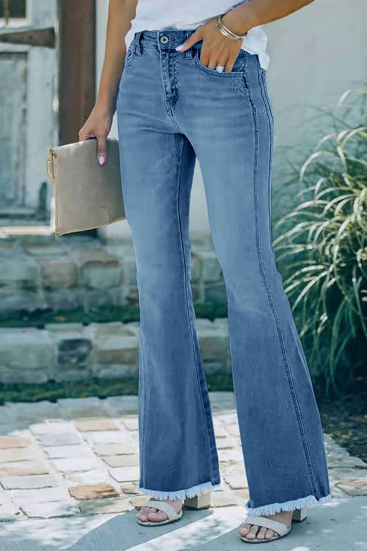 Necooer Skinny Jeans Für Damen Boyfriend-Jeans Mit Hoher Taille Und Lockerer Passform S C-blau, S C-