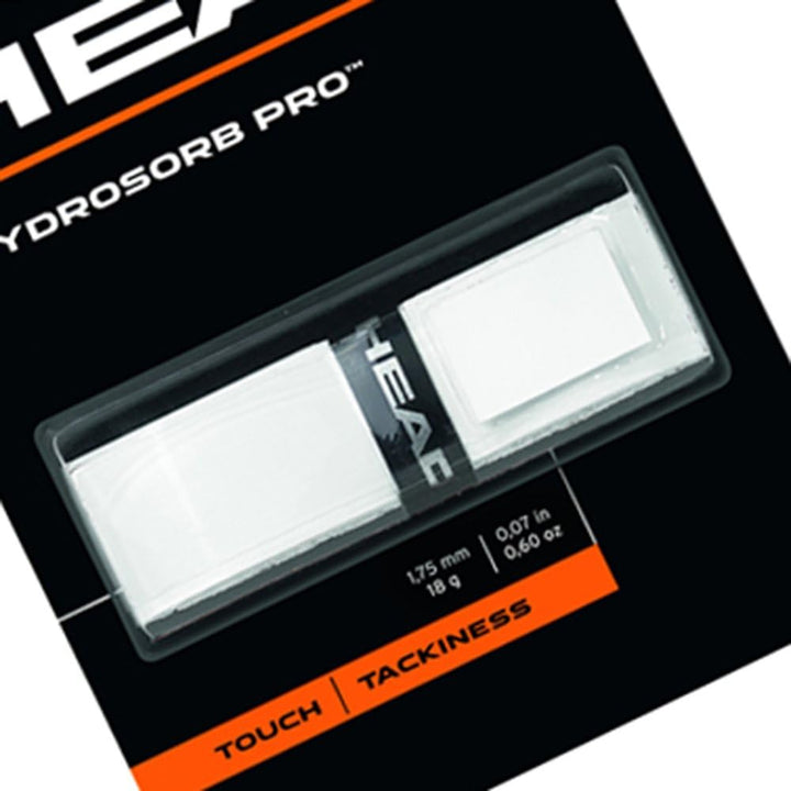 HEAD Unisex Hydrosorb™ Pro Griffband, Weiss, Einheitsgrösse EU & Schlägerzubehör Pro Damp 2er Tennis