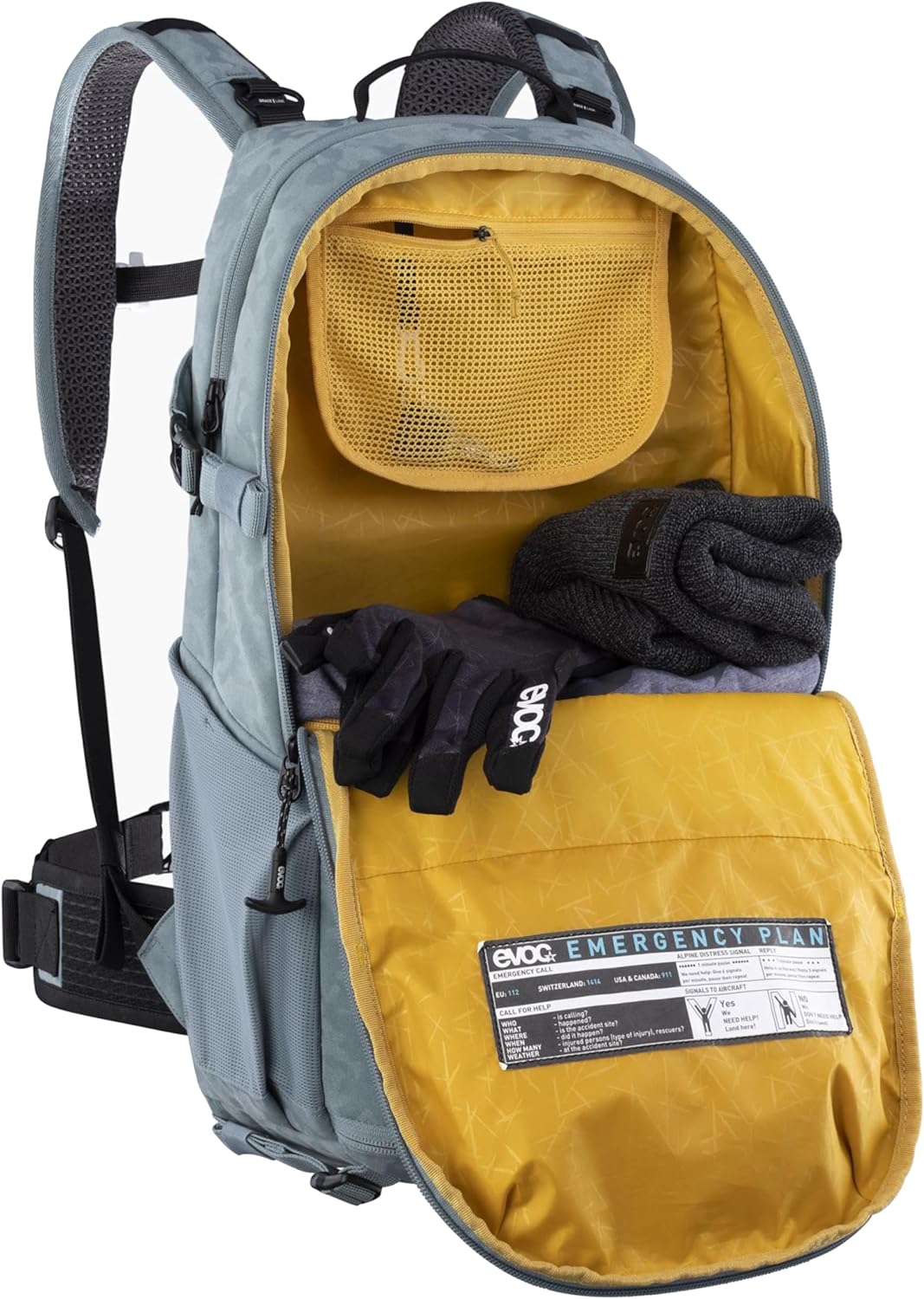 EVOC STAGE CAPTURE 16 Backpack, Wanderrucksack mit Fototasche (aufklappbares Kamerafach, Luftzirkula