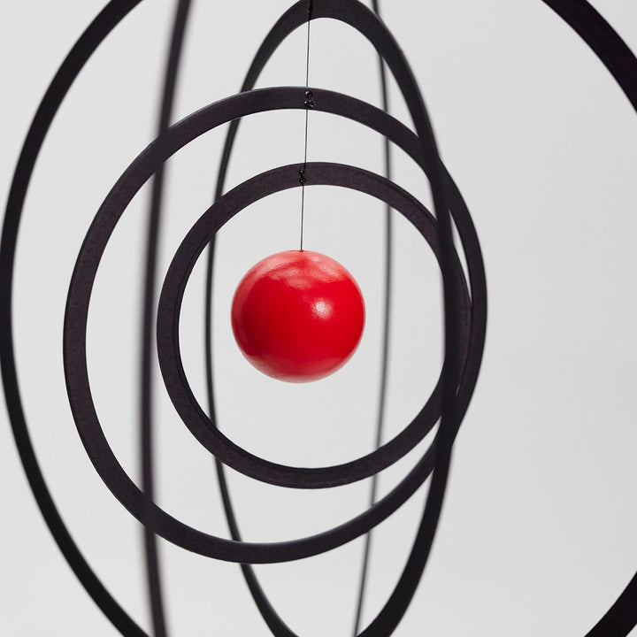 Flensted Mobiles Science Fiction red, black 24x24cm
