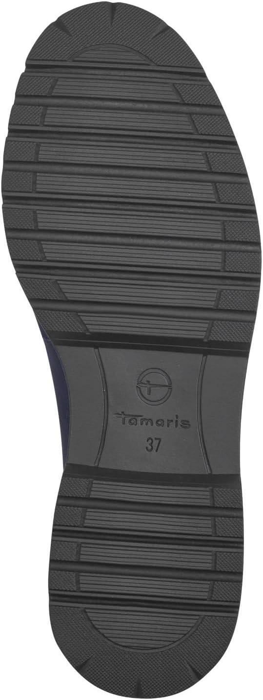 Tamaris Damen Slipper, Frauen Slip On,TOUCHit-Fussbett 37 EU Blau Navy, 37 EU Blau Navy