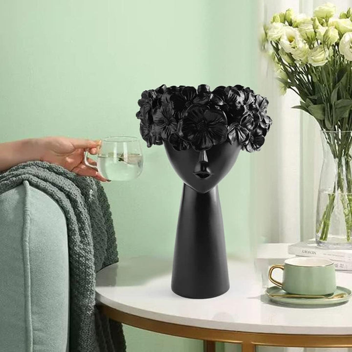 Cabilock Statue Skulptur Vase Frauenkörper Körperblumenvase Büste Blumentopf Nordische Gesicht Vase
