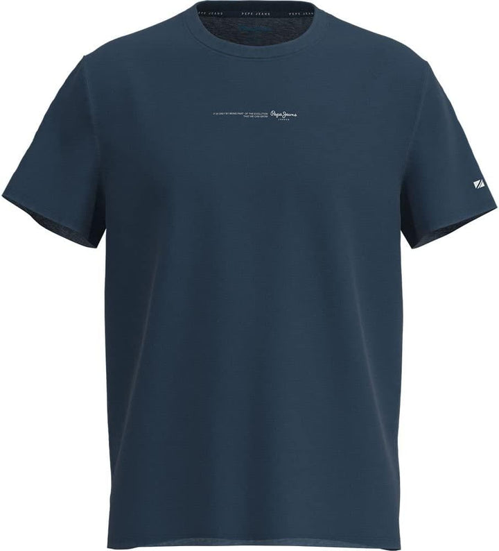 Pepe Jeans Herren David Tee T-Shirt S Blue (Jarman), S Blue (Jarman)