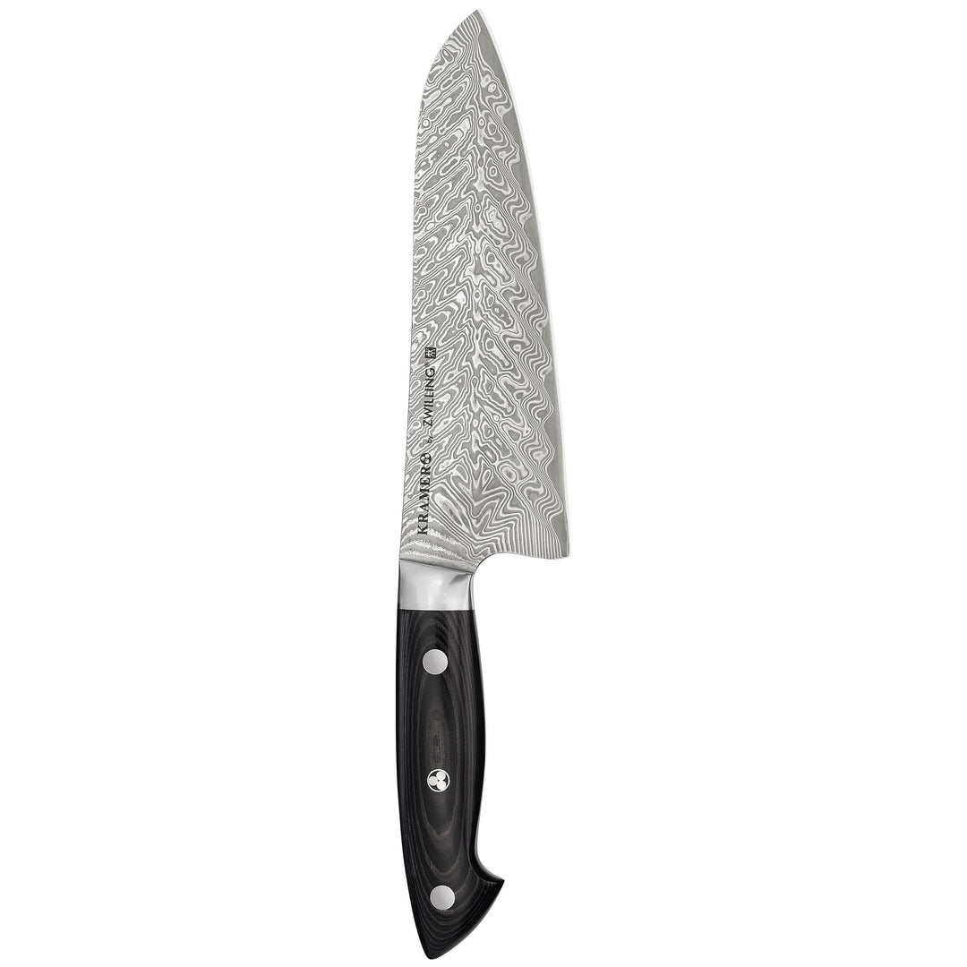 Zwilling 34897-181 Santoku Euro, Edelstahl, 18 cm, Design: Bob Kramer (h.nr.