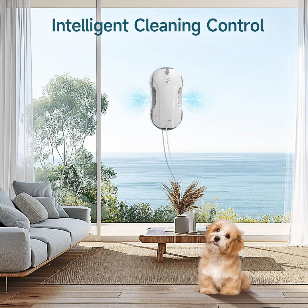 E300 Fensterputzroboter mit Doppelseitigem Sprühsystem, Auslaufsicherem Wassertank, Leicht Aufrüstba