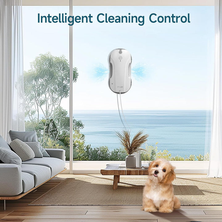 E300 Fensterputzroboter mit Doppelseitigem Sprühsystem, Auslaufsicherem Wassertank, Leicht Aufrüstba