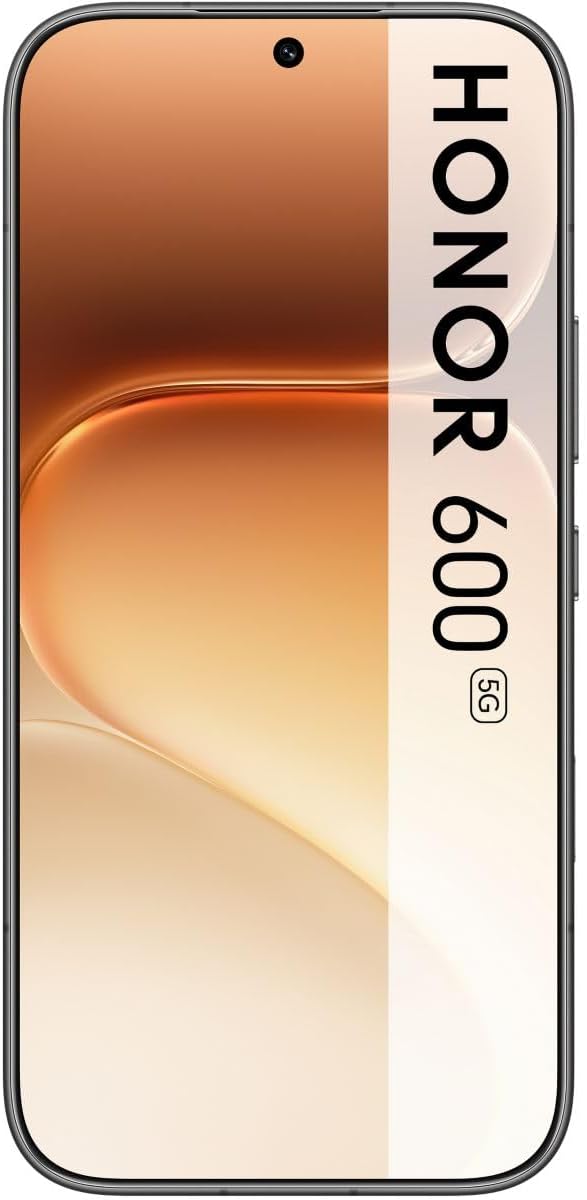 Honor 600 5G Smartphone 256GB, 200MP Kamera, Velvet Black | 6,57" AMOLED 120Hz Display, Snapdragon 7