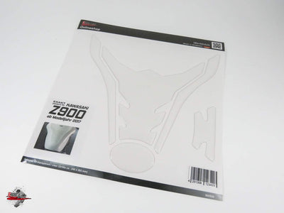 BIKE-label Tankpad 3D transparent Lackschutz kompatibel für Kawasaki Z900 502920