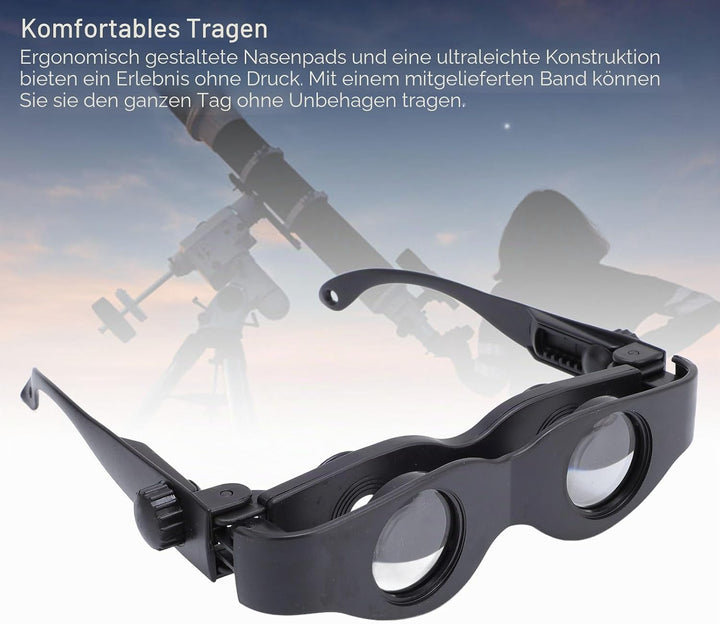 Optisches Fernglas, Opernglas mit 3-fachem Zoom, Fernglas mit Polarisierter Linse, Angelfernglas-Wer