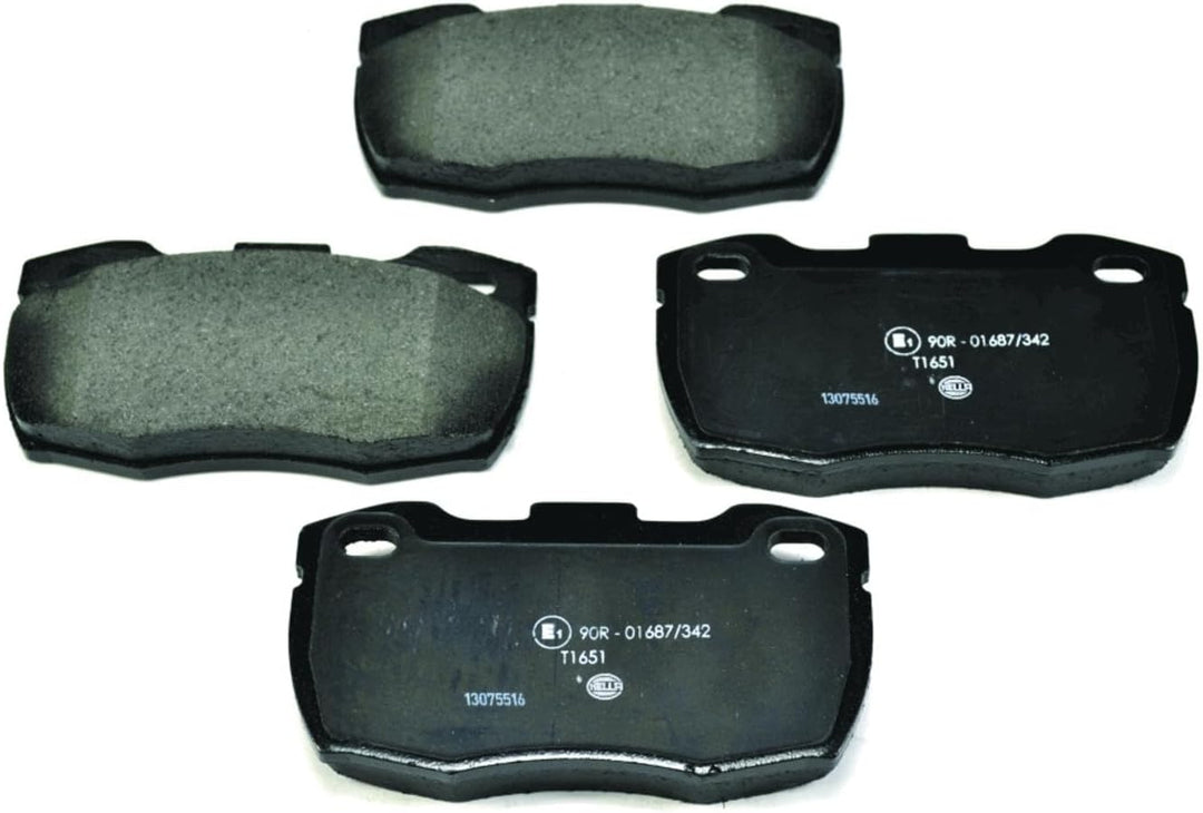 HELLA PAGID 8DB 355 012-871 Bremsbelagsatz - T1651 - Dicke/Stärke: 17mm - Bremssystem: Lockheed - ni