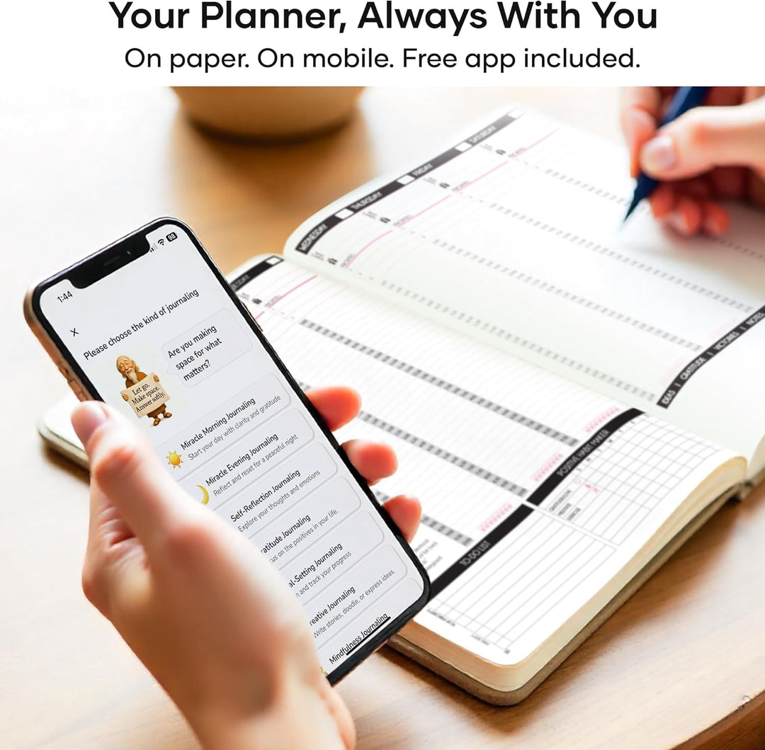 Law of Attraction Life &amp; Goal Planner Lebensplaner - Undatierte Deluxe-Wochen- und Monatsplaner, ein