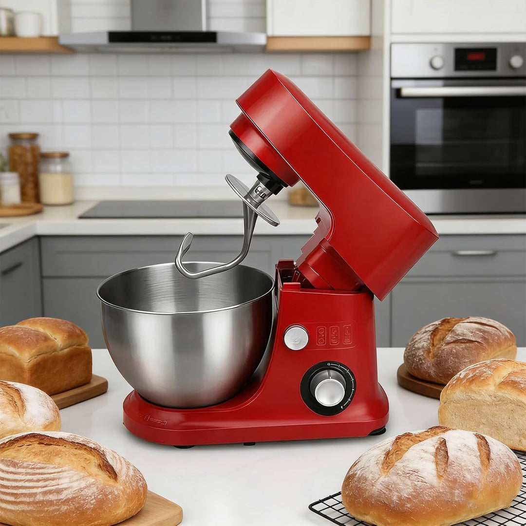 3er Edelstahl Profi-Schneebesen,Rührbesen Schaumschläger und Knethaken für 4,5-5 Quart Artisan & Cla