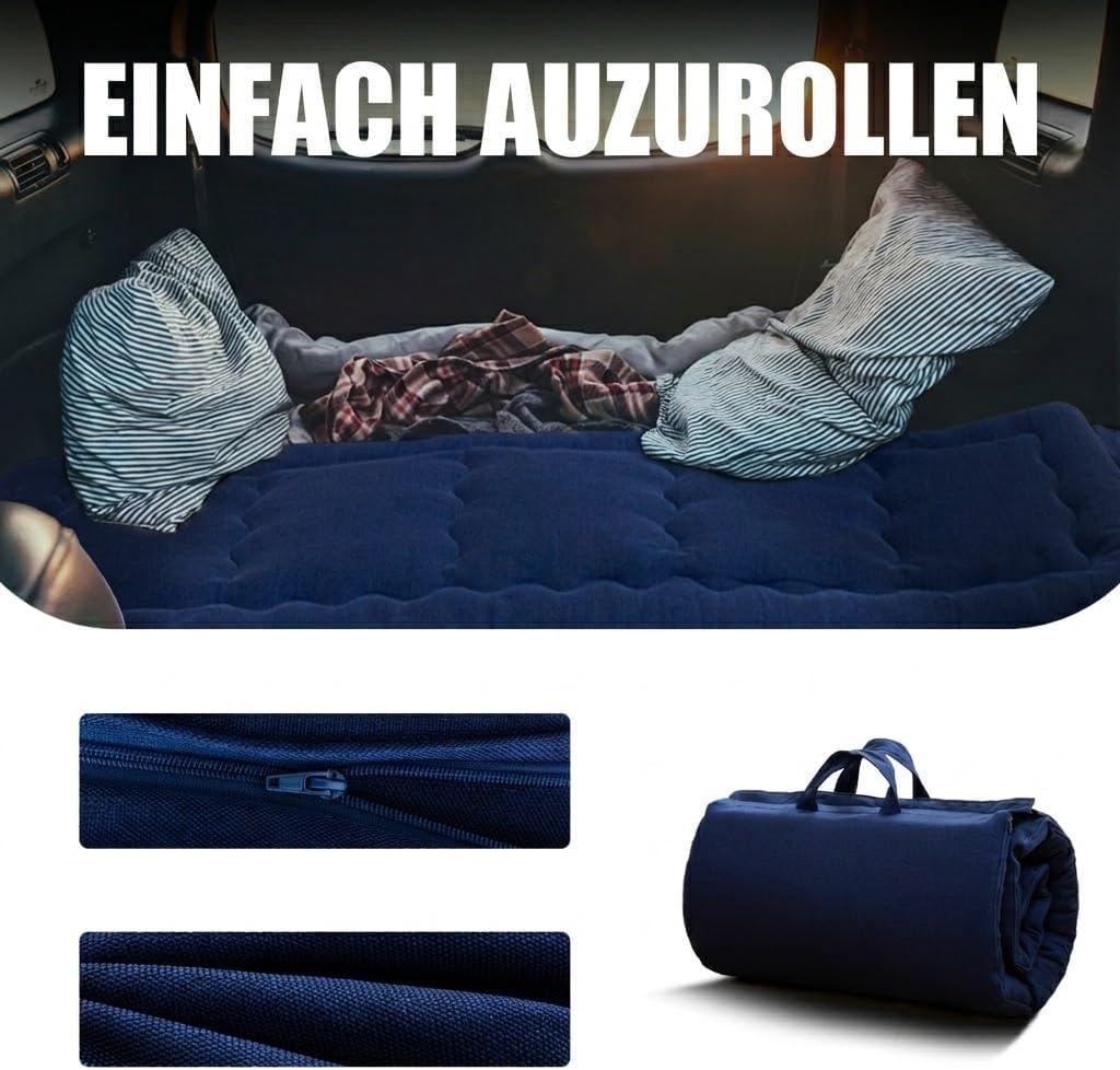 MAXYOYO Tragbare Faltbare Futon -Matratze, Hypoallergenischer Stoff Und Speicherschaummatratzenpad M