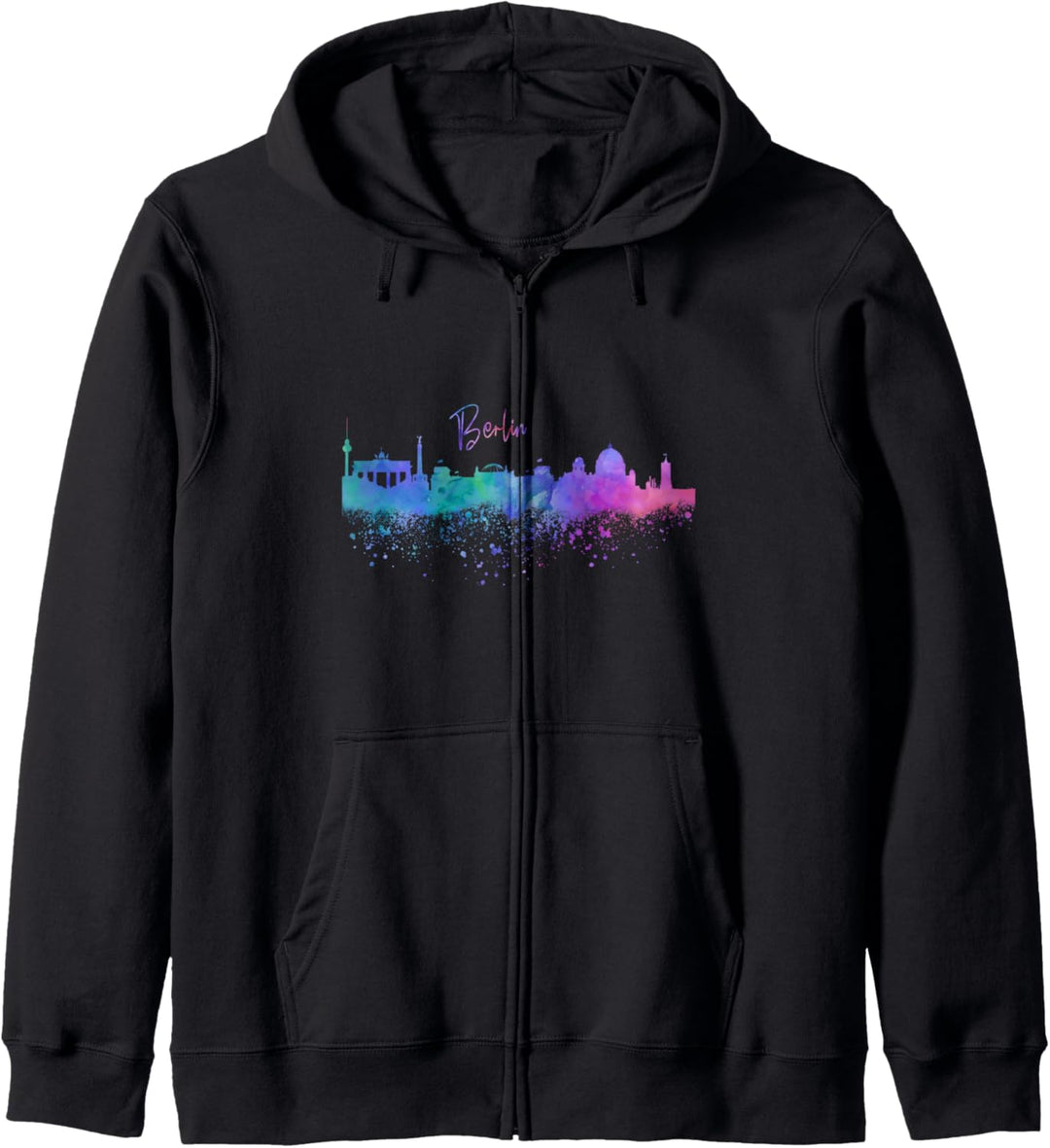 Skyline von Berlin Kapuzenjacke