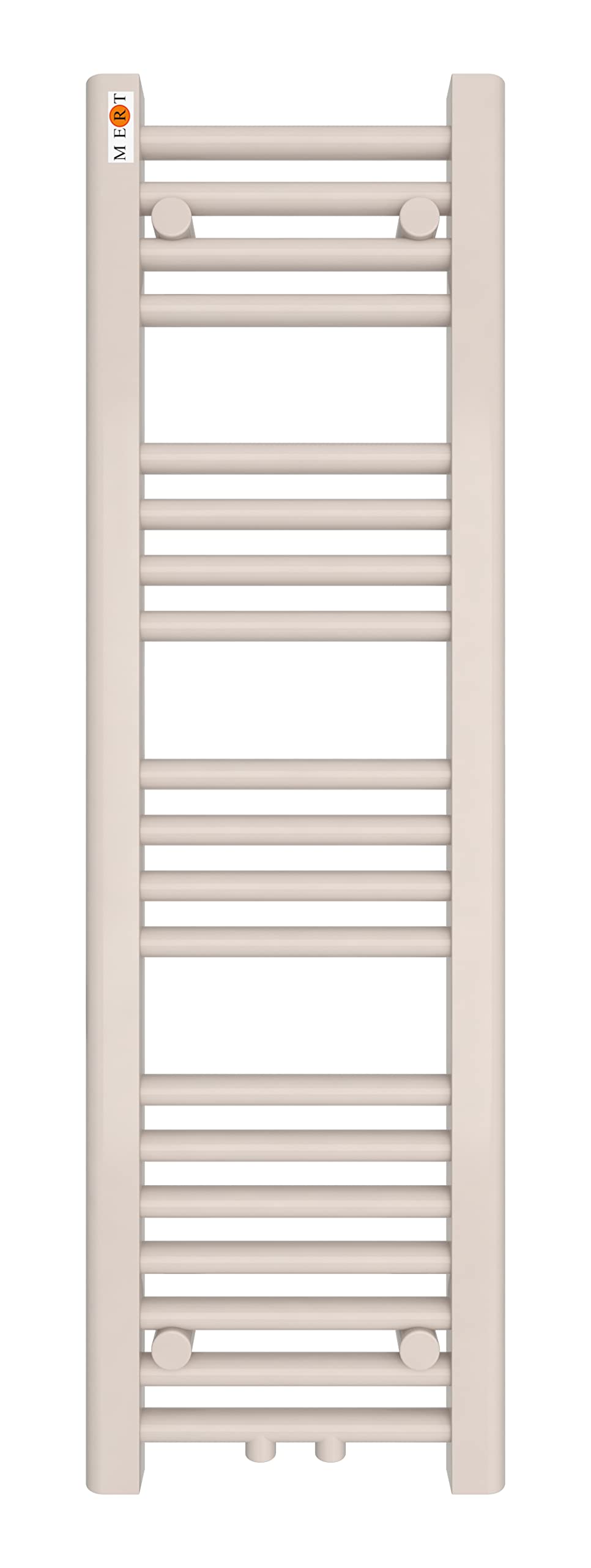 Badheizkörper Handtuchheizkörper mit Mittelanschluss weiss gerade 300x1000mm Stahl 30x100, Stahl 30x