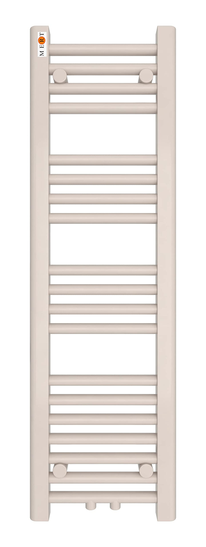 Badheizkörper Handtuchheizkörper mit Mittelanschluss weiss gerade 300x1000mm Stahl 30x100, Stahl 30x