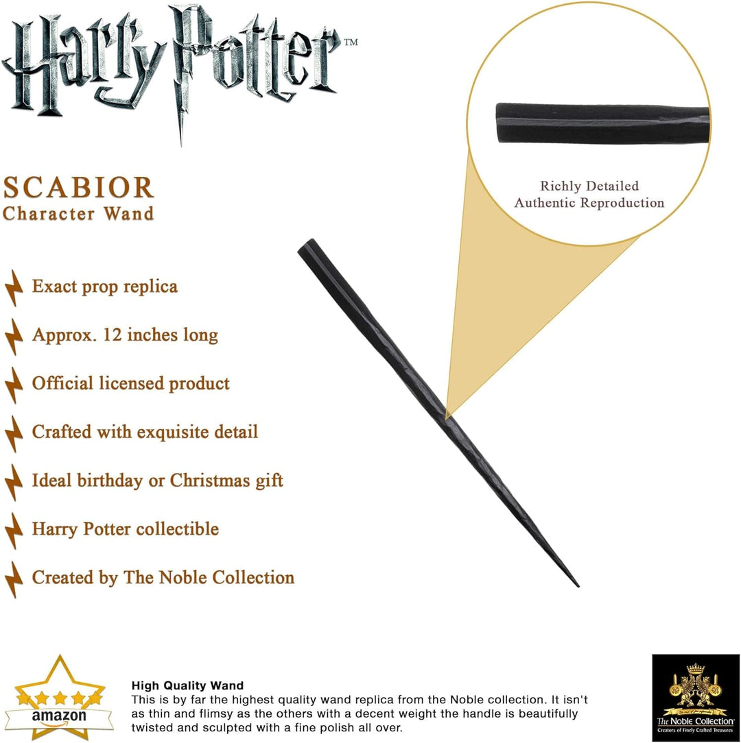 The Noble Collection Scabior Charcater Zauberstab Noble Wand Mehrfarbig